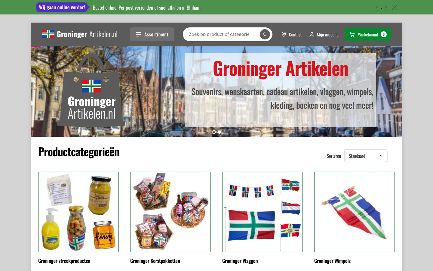 Webshop Groninger Artikelen