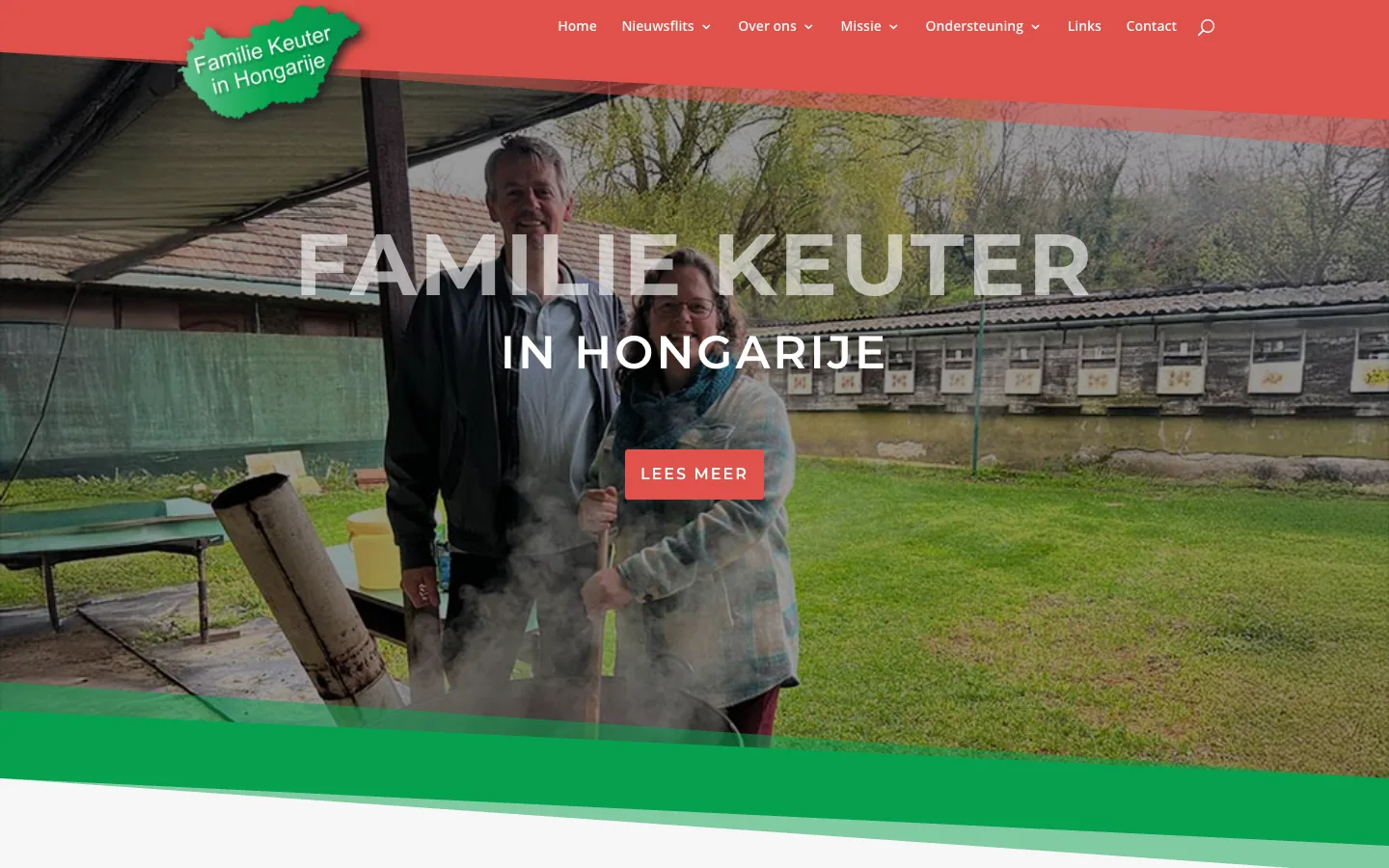 Website Familie Keuter in Hongarije